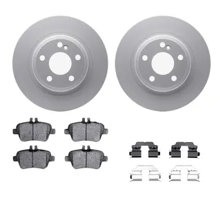 R1 Concepts WDWH1-63078 Brake Rotor- Carbon Coated W/ Ceramic Pads & Hdw